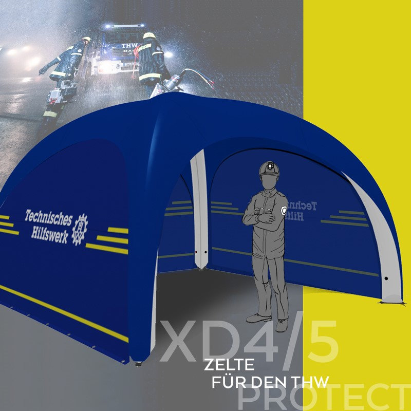 Miniaturbild: XD 4 PROTECT KOMPLETTSET FEUERWEHR ROT