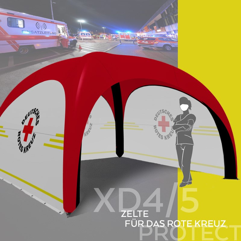 Miniaturbild: XD 4 PROTECT KOMPLETTSET FEUERWEHR ROT